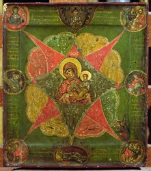 La Vierge du Buisson Ardent, du Mont Athos